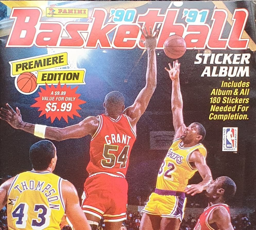 Album Stickers Panini&nbsp;1990-91